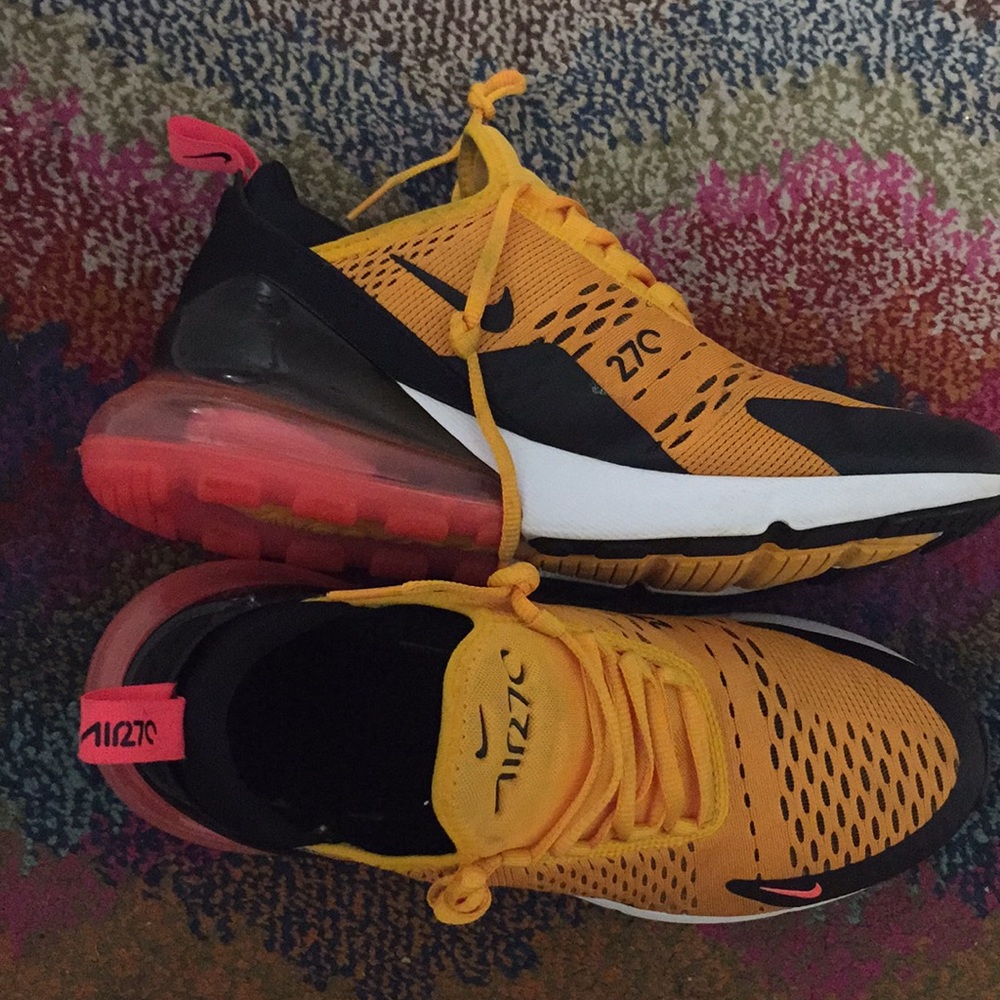 Nike Air Max 270 tiger black and gold